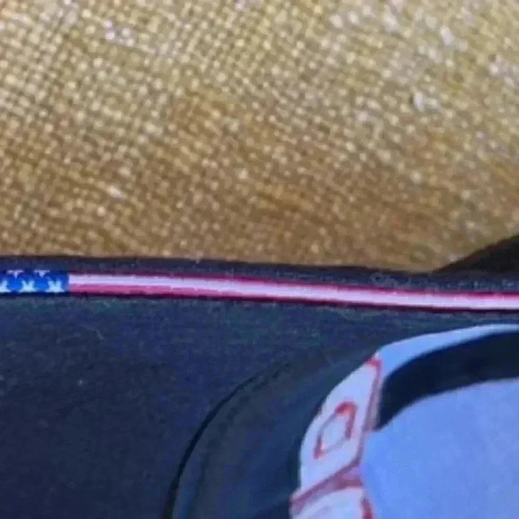 National rifle Assoc Stand And Fight Hat Black And Red Adjustable Strap Back Cap - Picture 8 of 12